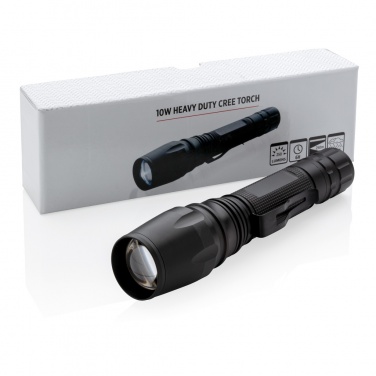 Logo trade promotional gifts image of: Torch 10W Heavy duty CREE