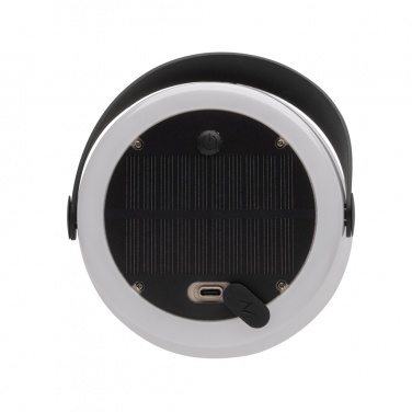 Logo trade promotional giveaways picture of: SolarGlow RCS recycled ABS USB-rechargeable outdoor light