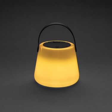 Logotrade promotional merchandise image of: SolarGlow RCS recycled ABS USB-rechargeable outdoor light