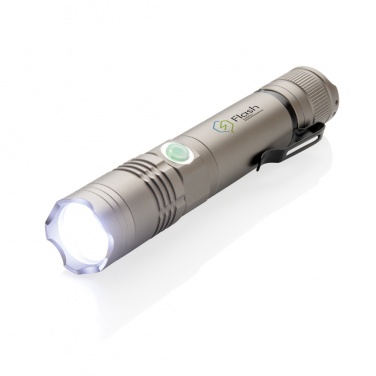 Logotrade promotional giveaway image of: Rechargeable 3W flashlight