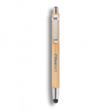 Logotrade promotional product image of: Bamboo stylus pen