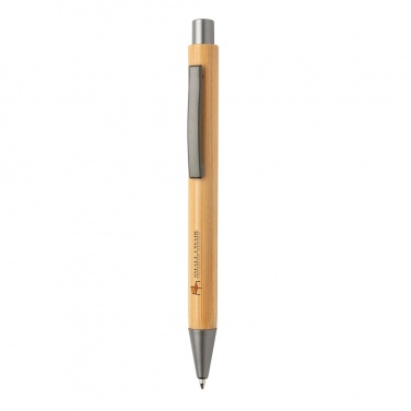 Logotrade corporate gifts photo of: Slim design bamboo pen