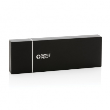Logotrade advertising product image of: Swiss Peak deluxe pen set in PU pouch
