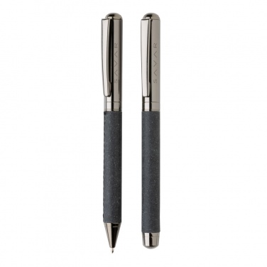 Logotrade promotional merchandise picture of: Recycled leather pen set