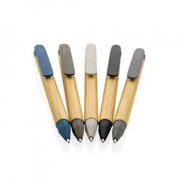 Logotrade promotional gift image of: Write responsible recycled paper barrel pen