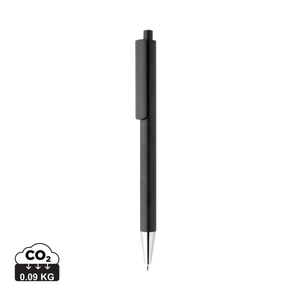 Logo trade business gifts image of: Amisk RCS certified recycled aluminum pen