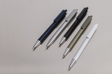 Logo trade promotional products picture of: Amisk RCS certified recycled aluminum pen