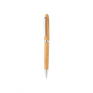 Logo trade advertising products image of: Bamboo pen in box