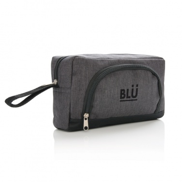 Logo trade advertising products picture of: Classic two tone toiletry bag