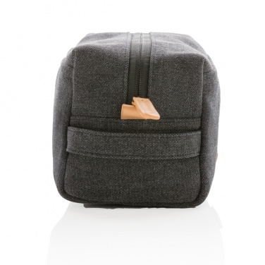 Logotrade corporate gift picture of: Canvas toiletry bag PVC free