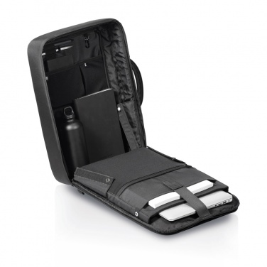 Logo trade corporate gift photo of: Bobby Bizz 2.0 anti-theft backpack & briefcase