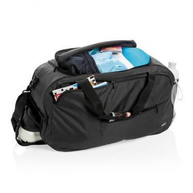 Logo trade promotional products picture of: Swiss Peak AWARE™ RPET sports duffel bag