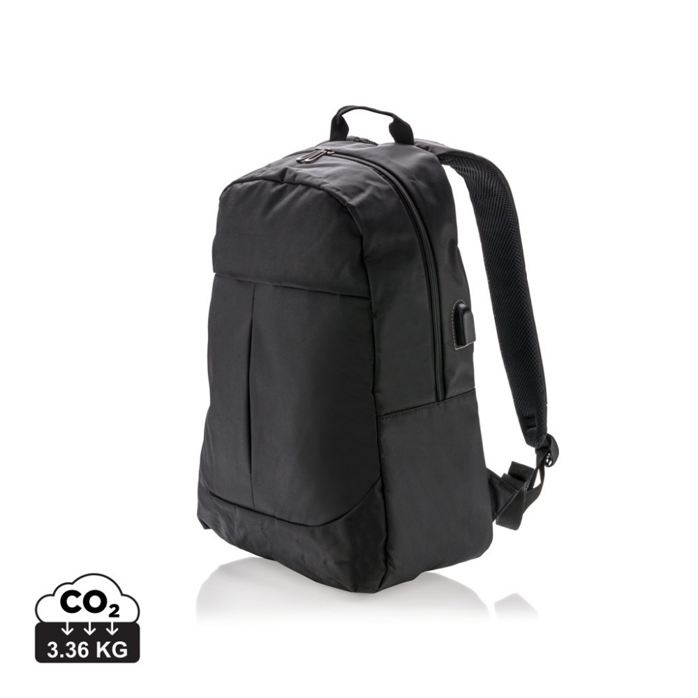 Logo trade advertising products picture of: Power USB laptop backpack