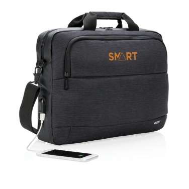 Logo trade business gift photo of: Modern 15” laptop bag