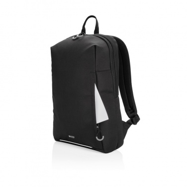 Logo trade promotional product photo of: Swiss Peak AWARE™ RFID and USB A laptop backpack