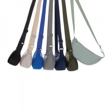 Logotrade advertising products photo of: Crescent AWARE™ RPET half moon sling bag