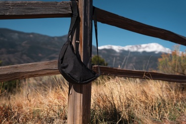 Logotrade corporate gift picture of: Crescent AWARE™ RPET half moon sling bag