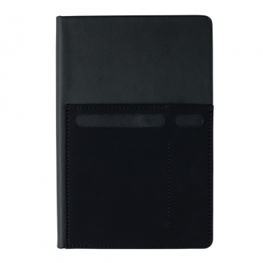 Logo trade corporate gifts picture of: A5 Deluxe notebook with smart pockets