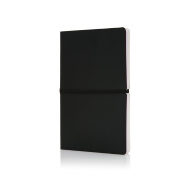 Logo trade advertising products picture of: Deluxe softcover A5 notebook