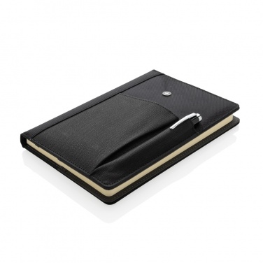 Logotrade promotional merchandise image of: Refillable notebook and pen set