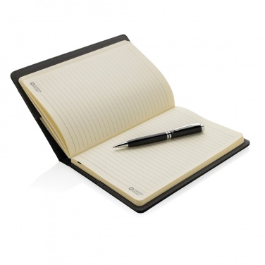 Logotrade promotional products photo of: Refillable notebook and pen set