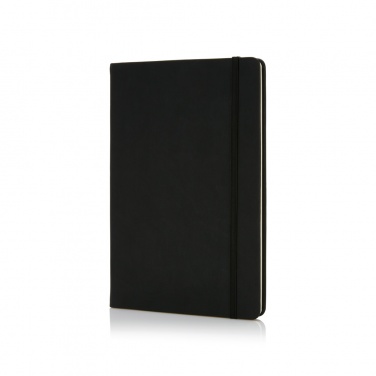 Logotrade promotional gift image of: Deluxe hardcover PU A5 notebook