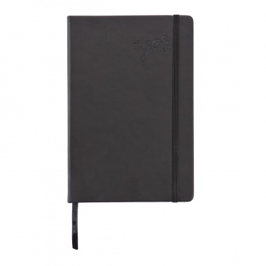 Logotrade advertising product image of: Deluxe hardcover PU A5 notebook