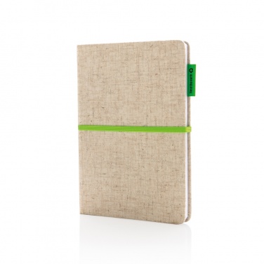 Logotrade promotional gifts photo of: A5 jute notebook