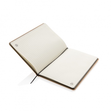 Logo trade promotional products image of: A5 kraft notebook