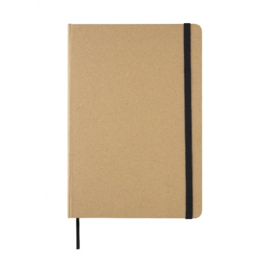 Logo trade business gift photo of: A5 kraft notebook