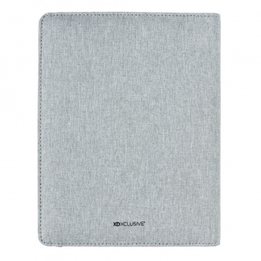 Logotrade promotional giveaway picture of: Air 5W wireless charging notebook with 5000mAh powerbank