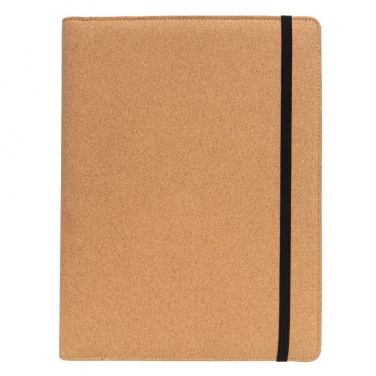Logotrade promotional item picture of: Deluxe cork portfolio A4 with pen