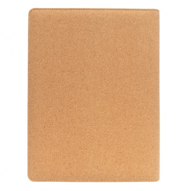 Logotrade promotional merchandise picture of: Deluxe cork portfolio A4 with pen