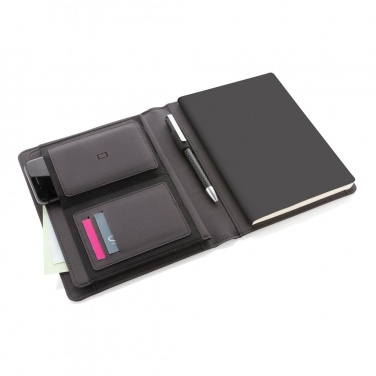 Logo trade corporate gifts image of: Impact AWARE™ RPET A5 notebook