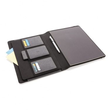Logo trade promotional gifts image of: Recycled leather A4 portfolio