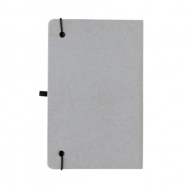 Logo trade corporate gift photo of: Recycled leather hardcover notebook A5