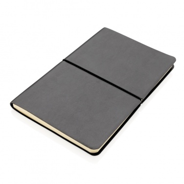 Logo trade corporate gift photo of: Modern deluxe softcover A5 notebook