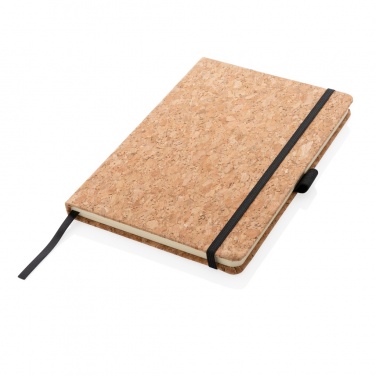 Logo trade corporate gifts picture of: Cork hardcover notebook A5