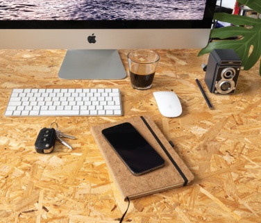 Logotrade promotional product picture of: Cork hardcover notebook A5