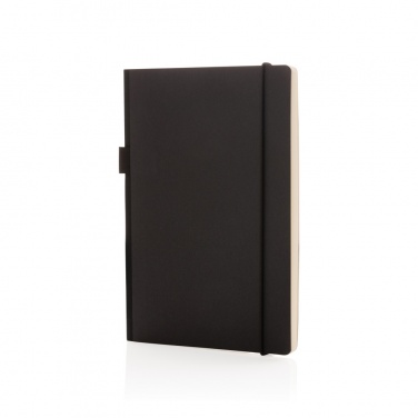Logotrade promotional giveaway image of: A5 deluxe kraft hardcover notebook