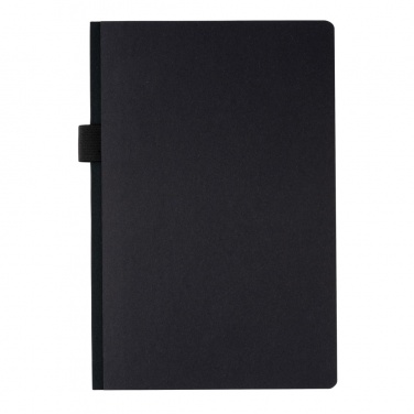 Logo trade business gifts image of: A5 deluxe kraft hardcover notebook