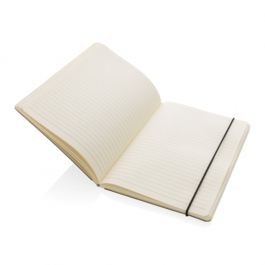 Logo trade promotional gifts picture of: A5 deluxe kraft hardcover notebook
