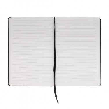 Logo trade promotional merchandise image of: A5 Impact stone paper hardcover notebook