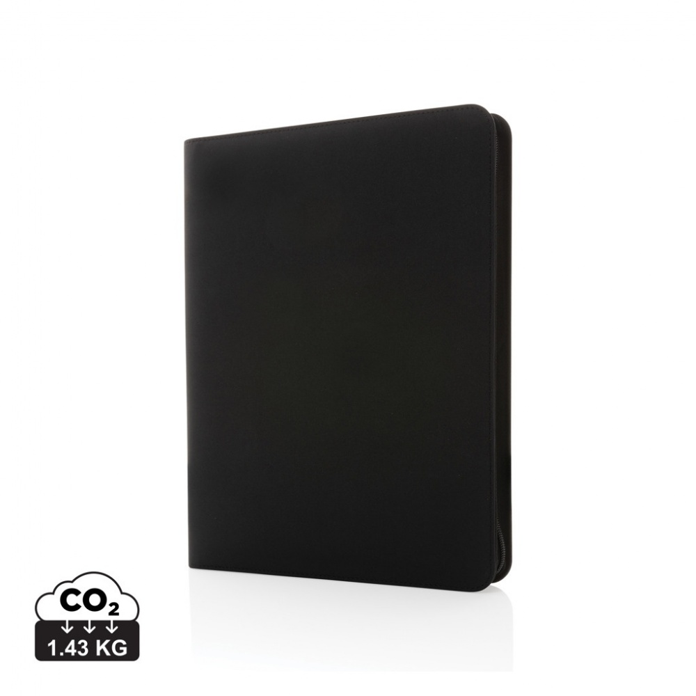 Logotrade promotional giveaways photo of: Impact Aware™ deluxe 300D tech portfolio with zipper