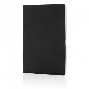Logo trade promotional items picture of: Salton A5 GRS certified recycled paper notebook