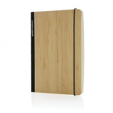 Logo trade promotional gift photo of: Scribe bamboo A5 Notebook