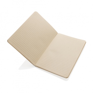 Logo trade corporate gift photo of: Stylo Sugarcane paper A5 Notebook