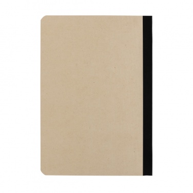Logo trade promotional gifts image of: Stylo Sugarcane paper A5 Notebook