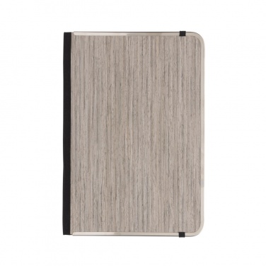 Logotrade advertising product picture of: Treeline A5 wooden cover deluxe notebook