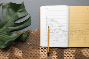 Logotrade promotional merchandise picture of: Elowen A5 tree free notebook